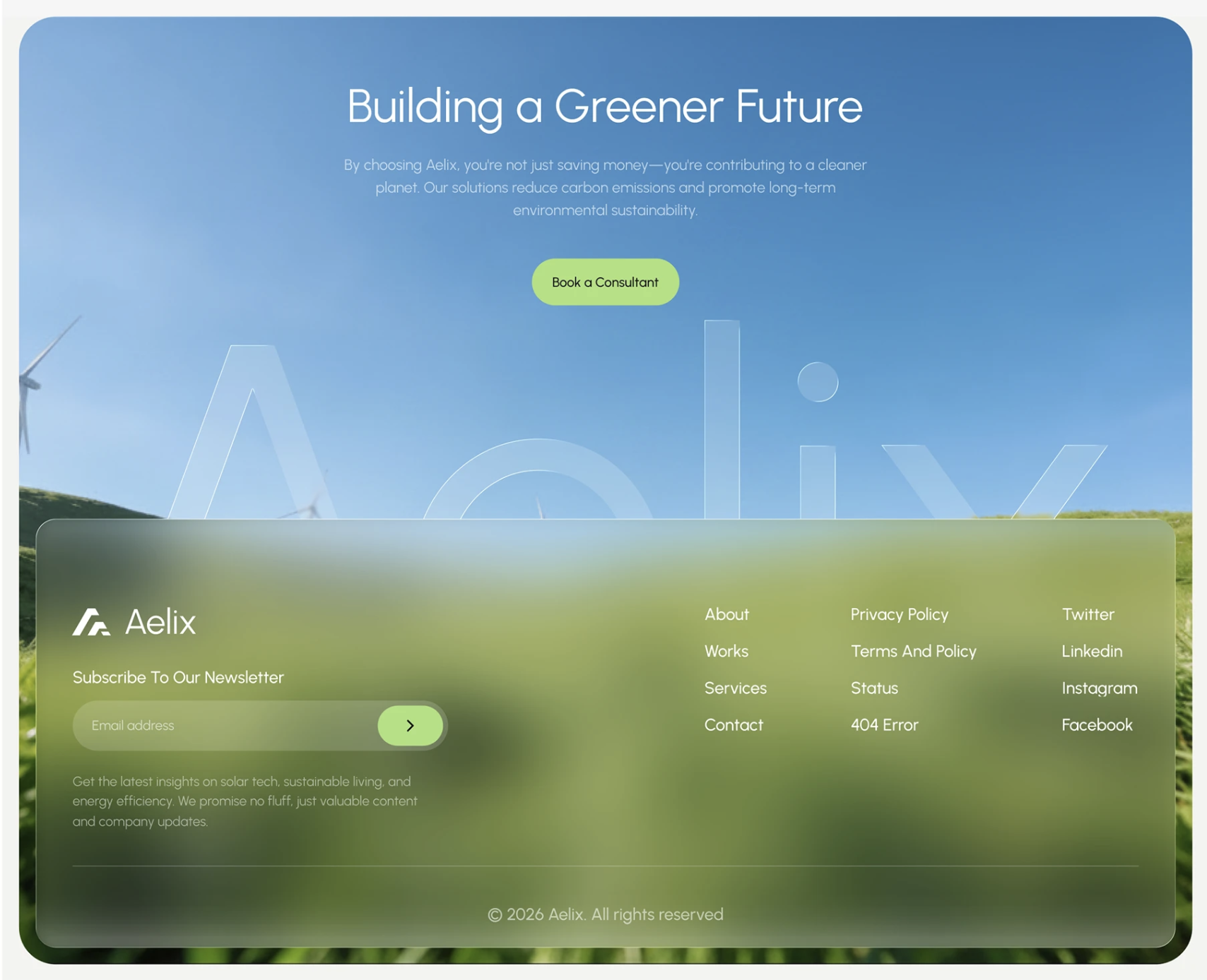 Aelix closing